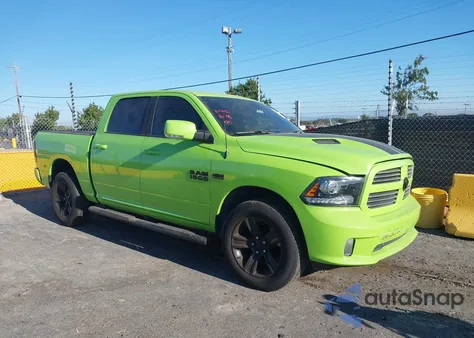 2017 Ram 1500 Sport 4X4 5'7 Box from USA, damaged, VIN 1C6RR7MT2HS827533